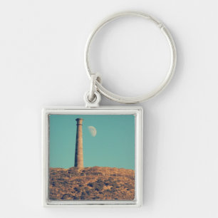 Porte-clés La Lune et une tour : Aberystwyth