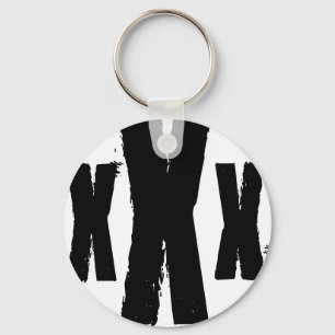 Porte-clés la marque du bord droit