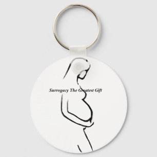 Porte-clés La maternité de substitution Le plus grand cadeau