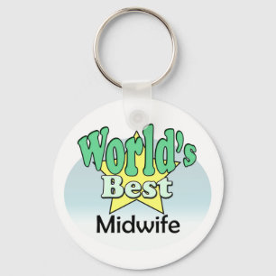 Porte-clés La meilleure sage-femme du monde