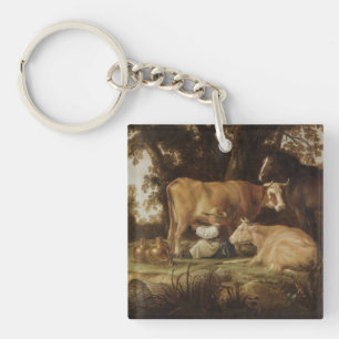 Porte-clés La Milkmaid Aelbert Cuyp