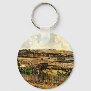 Porte-clés La Moisson en Provence Montmajour par Vincent van
