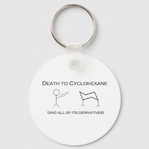 Porte-clés La mort au cyclohexane