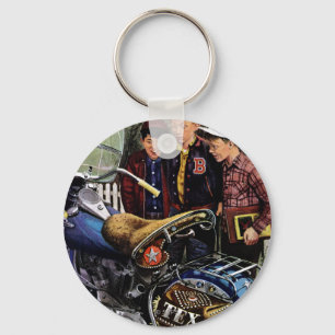 Porte-clés La moto de Tex