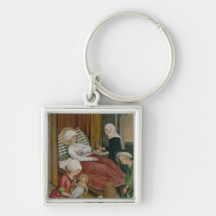 Porte-clés La naissance de la Vierge, c.1500