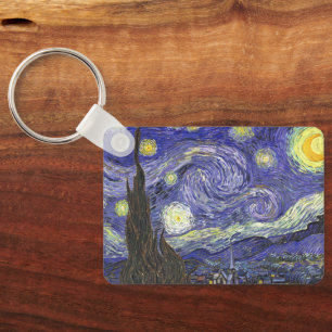 Porte-clés La Nuit étoilée de Vincent van Gogh
