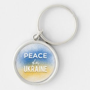 Porte-clés La paix pour l'Ukraine Porte - clé du cycle