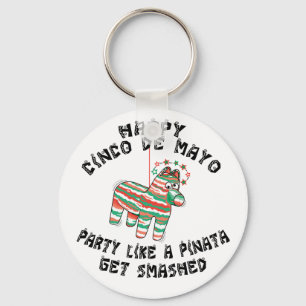 Porte-clés La partie aiment un Pinata Cinco De Mayo