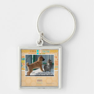 Porte-clés La patience, sauterelle