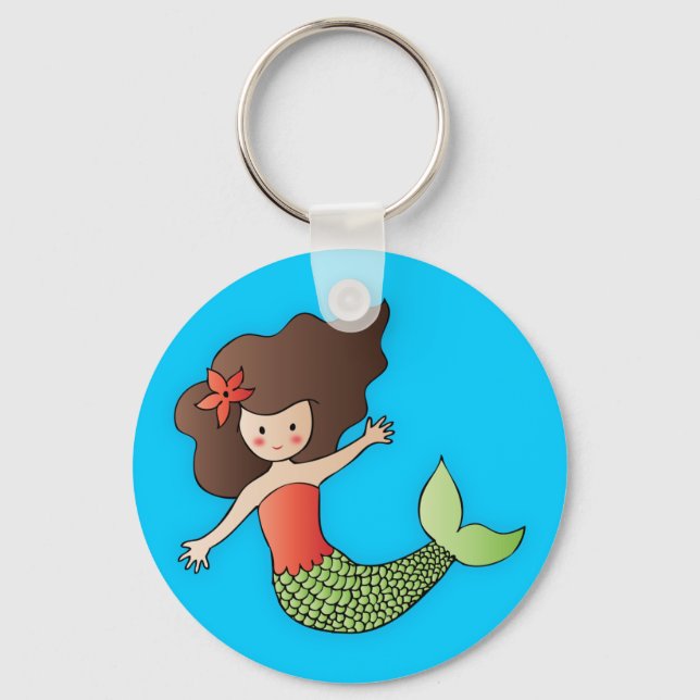 Porte-clés La petite sirène Porte - clé (Recto)