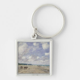 Porte-clés La plage chez Tourgeville, 1893