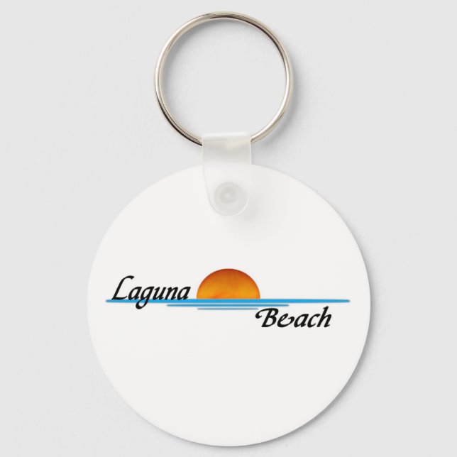 Porte-clés La plage de Laguna (Recto)