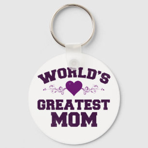 Porte-clés La plus grande maman T-Shirt du monde
