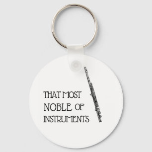 Porte-clés La plus grande noblesse d'instruments - Flute Port