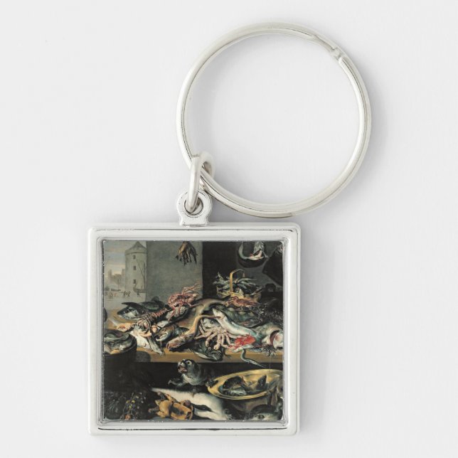 Porte-clés La poissonnerie (Devant)