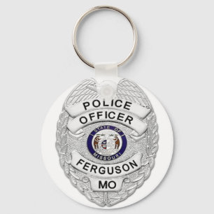 Porte-clés La police de Ferguson Badge