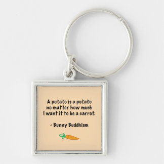 Porte-clés La pomme de terre est une pomme de terre