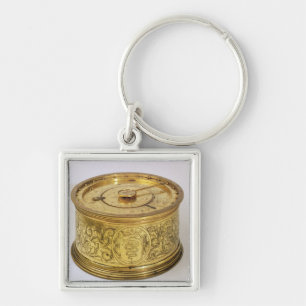 Porte-clés La première horloge pilotée par des ressorts avec