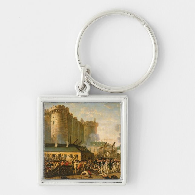 Porte-clés La prise de la Bastille, le 14 juillet 1789 (Devant)