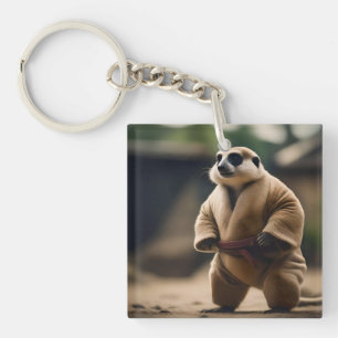 Porte-clés La Puissante Meerkat : La Fusillade Du Sumo,