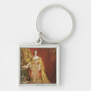 Porte-clés La Reine Victoria (1819-1901) prenant le