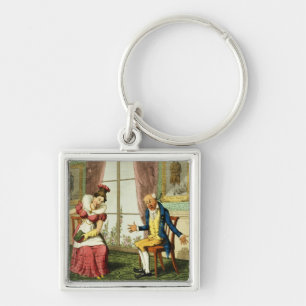 Porte-clés La remontrance, pub. par G. Humphrey, 1821 (colo