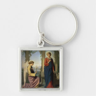 Porte-clés La salutation angélique, ou l'annonce, 1860