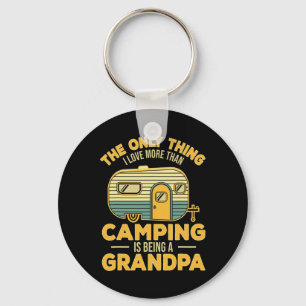 Porte-clés La Seule Chose Que J'Aime Plus Que Le Camping Est