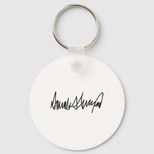 Porte-clés La signature Donald John Trump