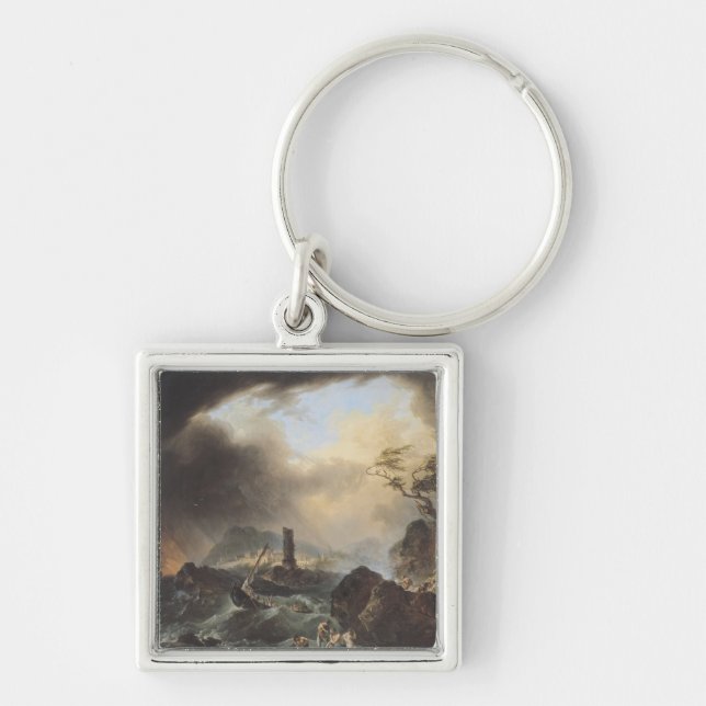 Porte-clés La tempête (Devant)