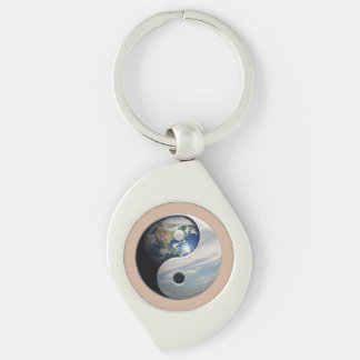 Porte-clés La terre et ciel Yin Yang