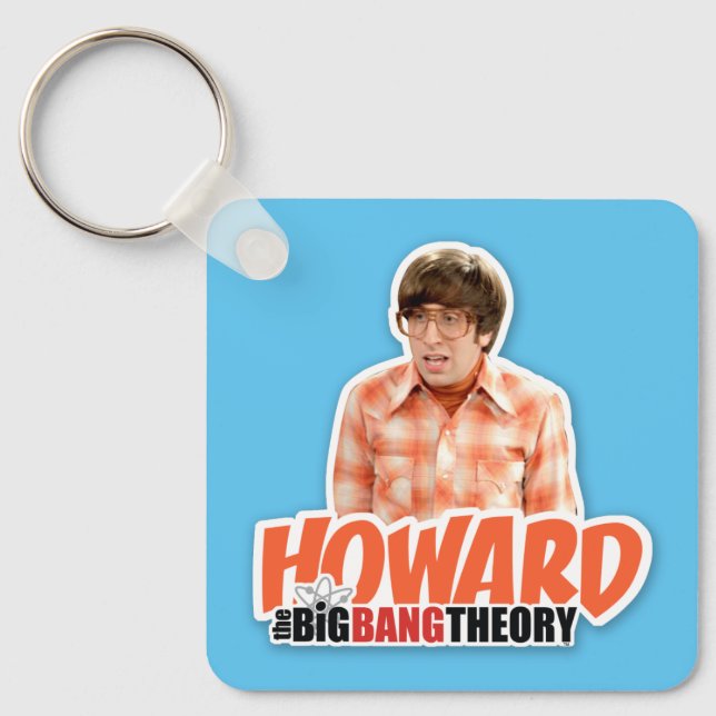 Porte-clés La théorie du Big Bang | Howard (Recto)