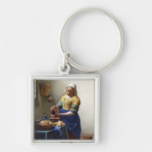 Porte-clés La trayeuse, c.1658-60 (huile sur la toile)