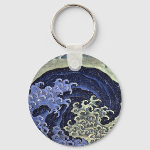 Porte-clés La vague féminine de Hokusai