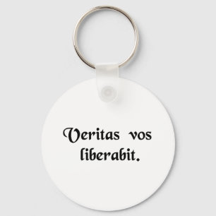 Porte-clés La vérité vous placera libres
