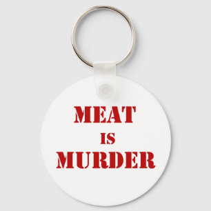 Porte-clés La viande est meurtre