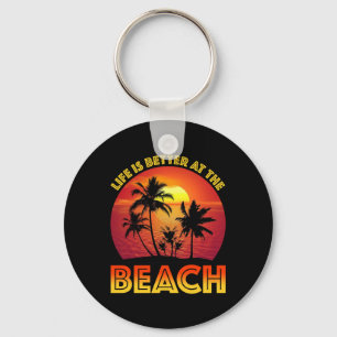 Porte-clés La Vie Est Mieux À La Plage