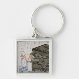 Porte-clés La vie toujours avec un Camelia, c.1820