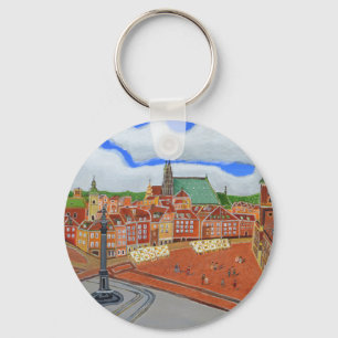 Porte-clés La Vieille Ville De Varsovie