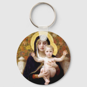 Porte-clés La Vierge du Lillies