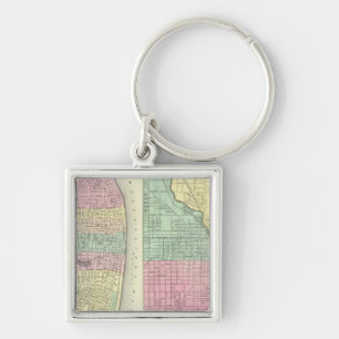 Porte-clés La Ville De Saint Louis Missouri