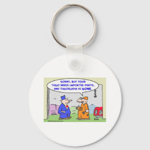 Porte-clés la yougoslavie a importé des pièces