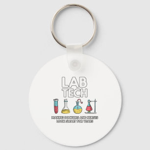 Porte-clés Laboratoire des technologies de laboratoire