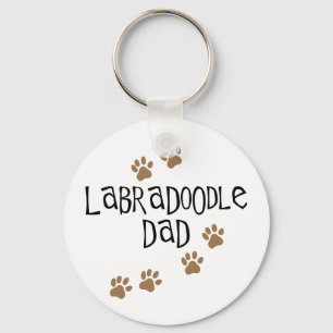 Porte-clés Labradoodle Papa
