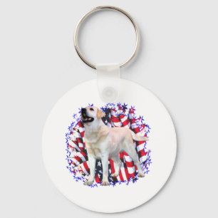 Porte-clés Labrador Retriever (jaune) Patriot