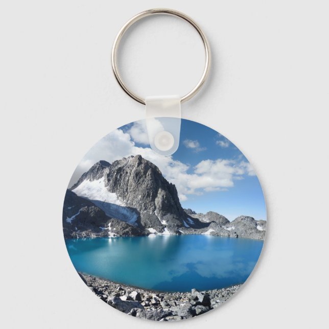 Porte-clés Lac Catherine et Banner Peak - Sierra Nevada (Recto)