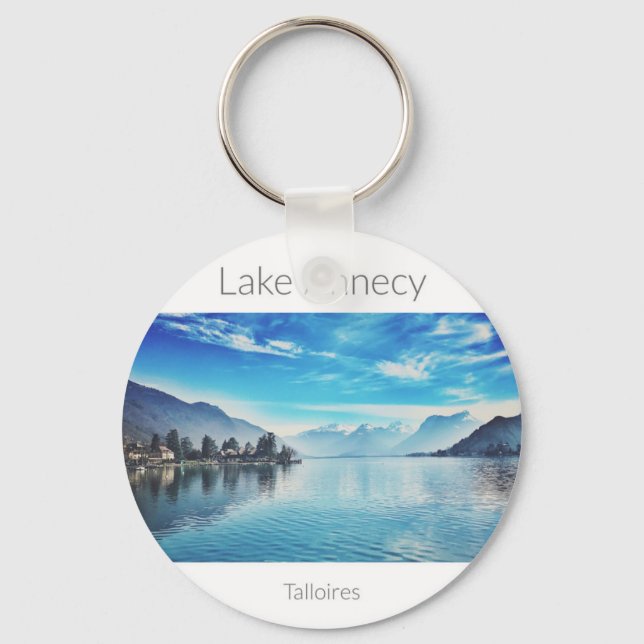 Porte-clés Lac d'Annecy, Talloires (Recto)