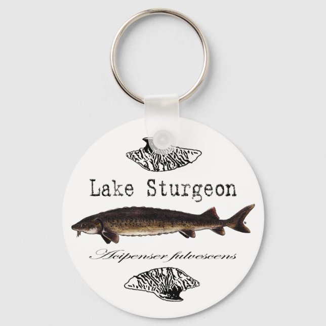 Porte-clés Lac Sturgeon (Recto)