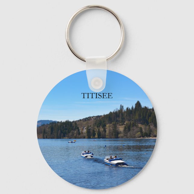 Porte-clés Lac Titisee dans la Forêt Noire (Recto)