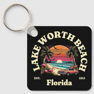 Porte-clés Lac Worth Beach, Floride
